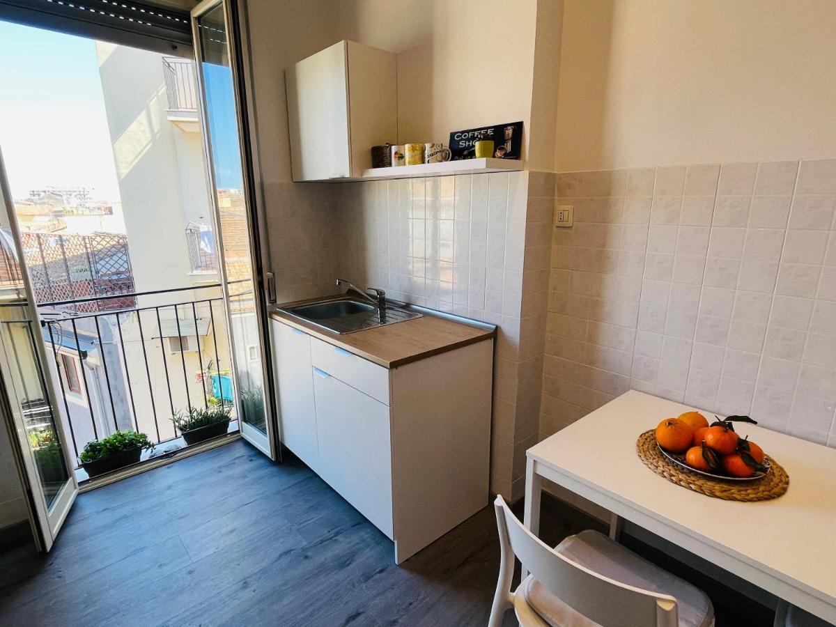 卡塔尼亚La Terrazza Di Sant'Agata公寓 外观 照片