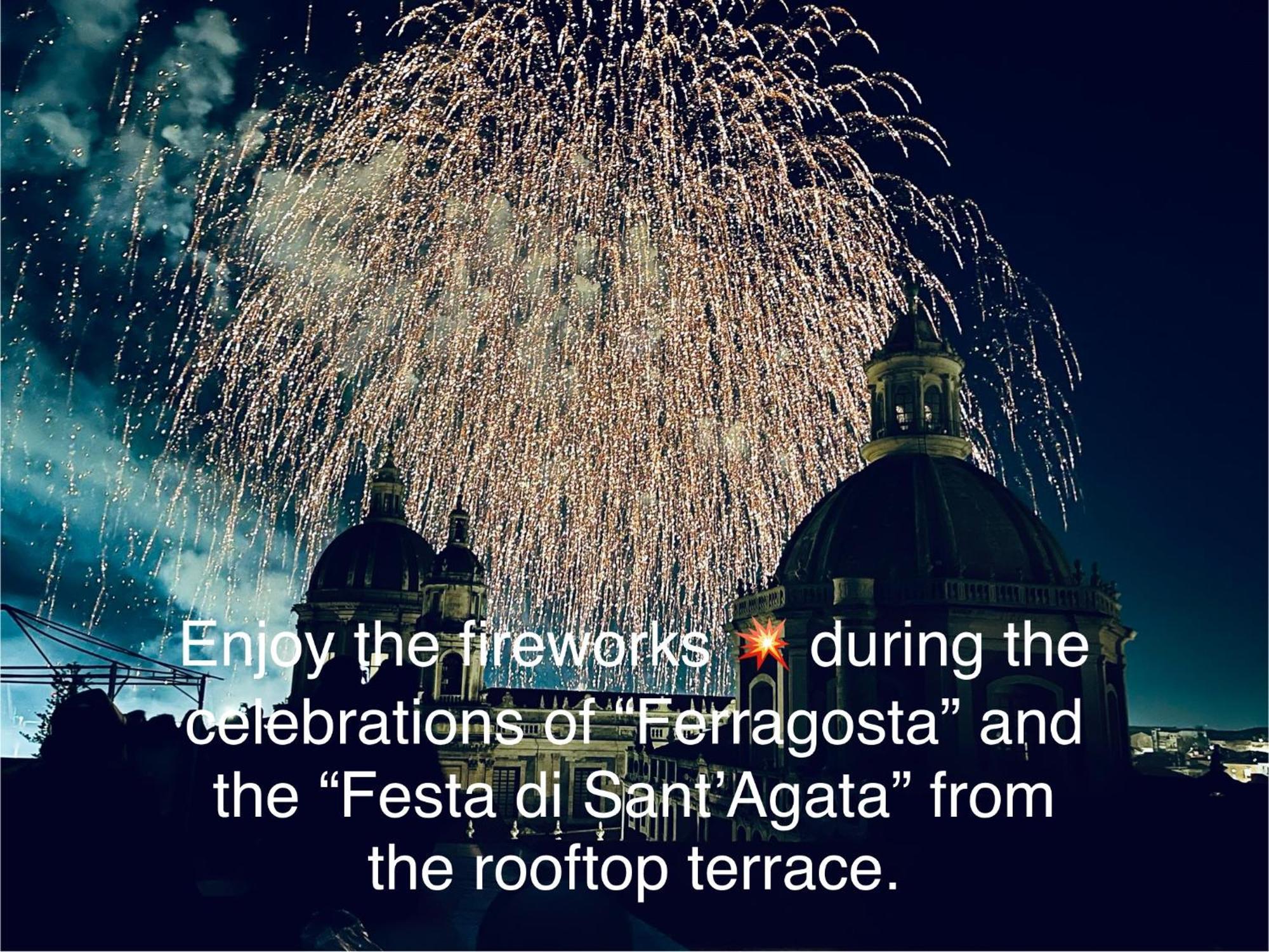 卡塔尼亚La Terrazza Di Sant'Agata公寓 外观 照片