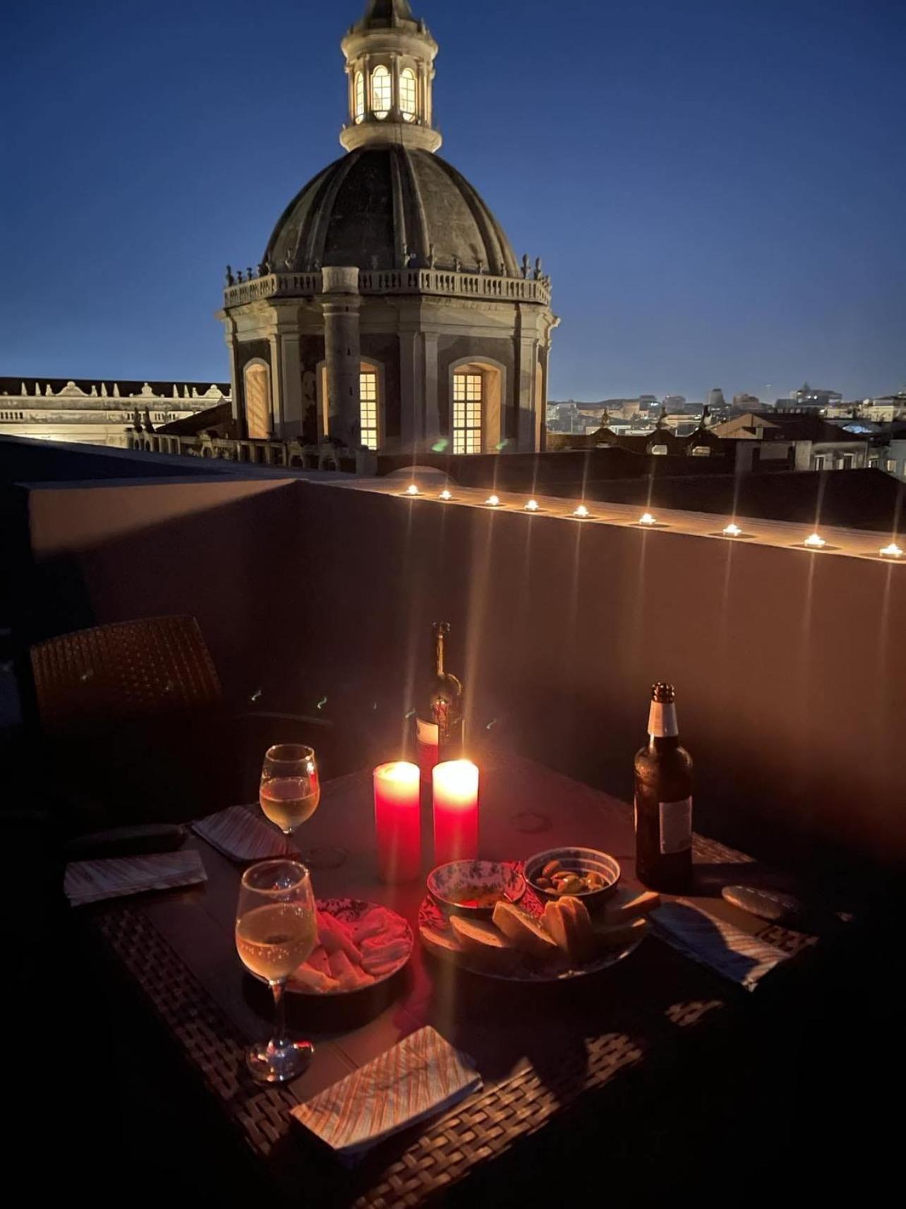 卡塔尼亚La Terrazza Di Sant'Agata公寓 外观 照片