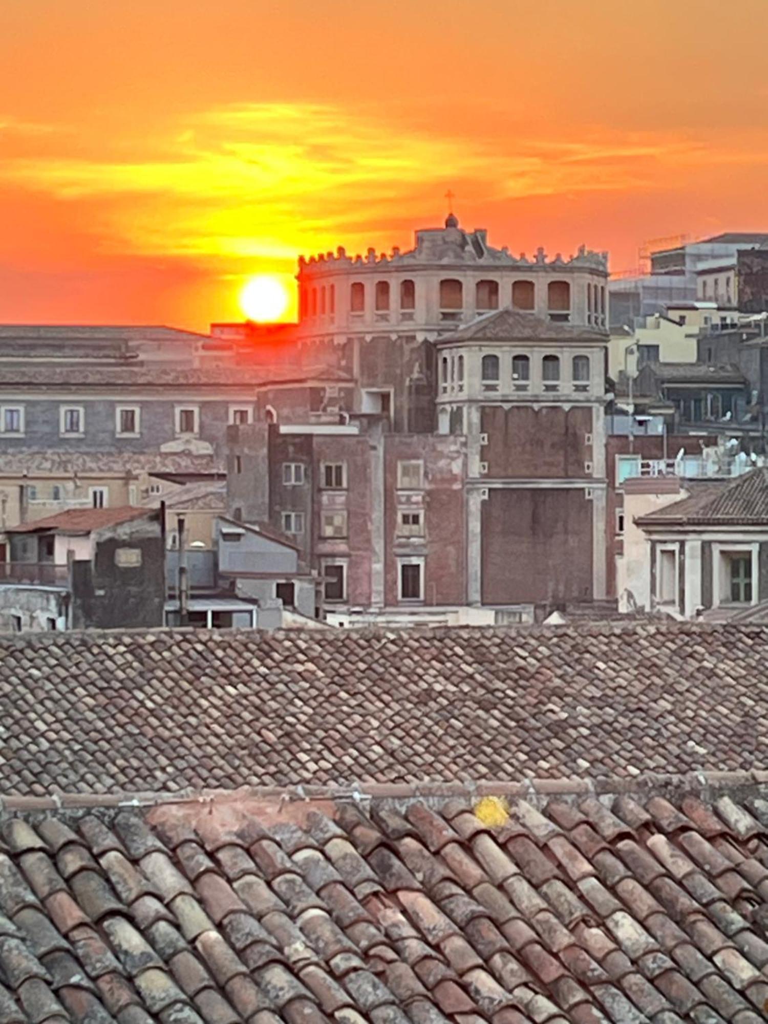 卡塔尼亚La Terrazza Di Sant'Agata公寓 外观 照片