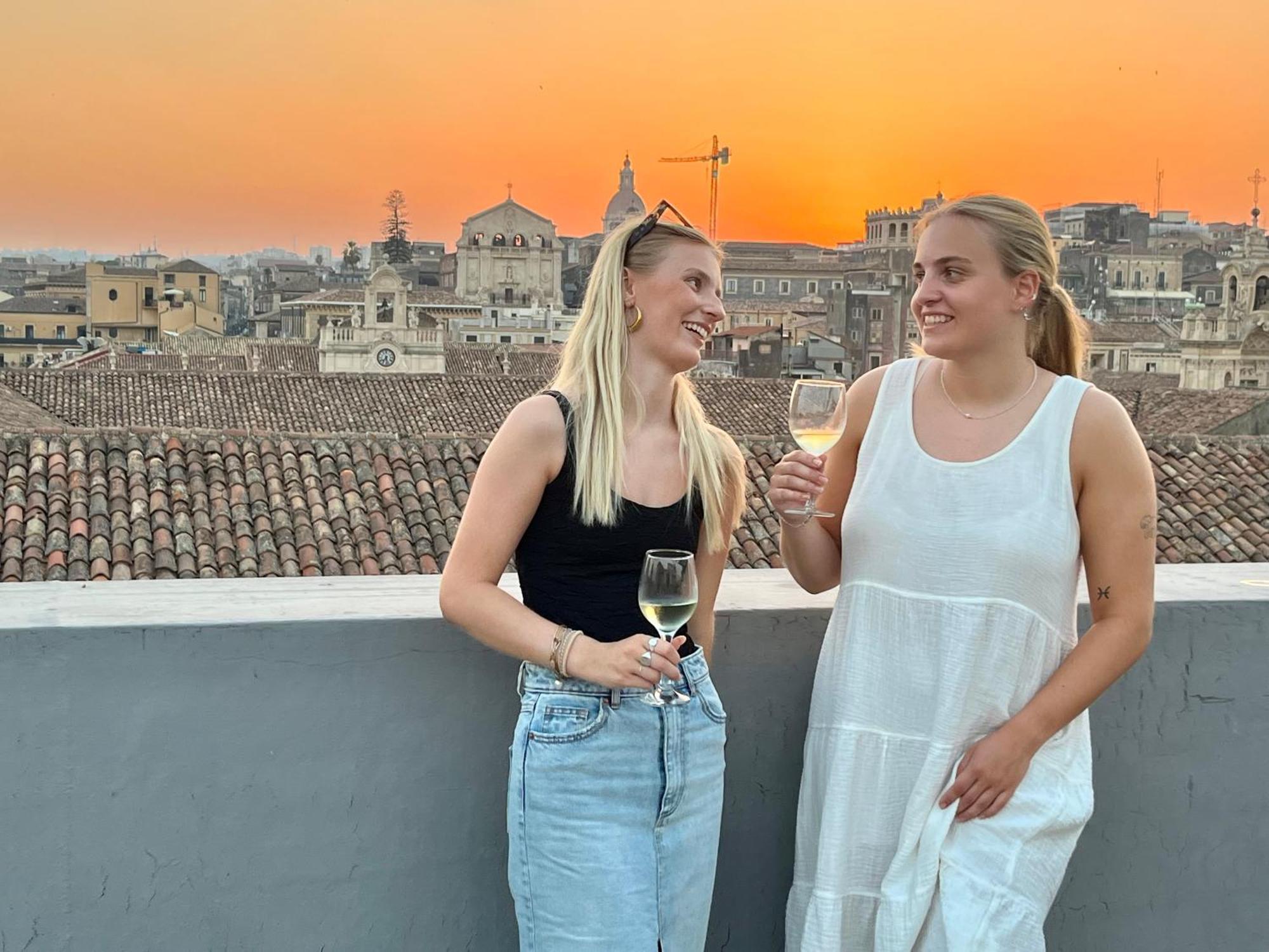 卡塔尼亚La Terrazza Di Sant'Agata公寓 外观 照片